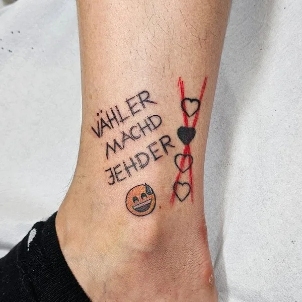 Tattoo von Tamás